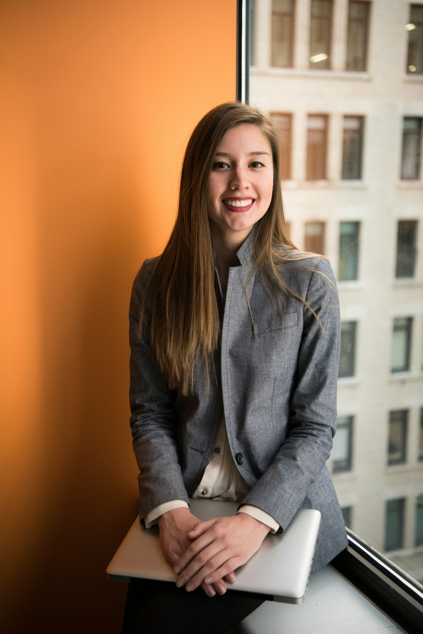 Portrait of a young professional looking at the camera